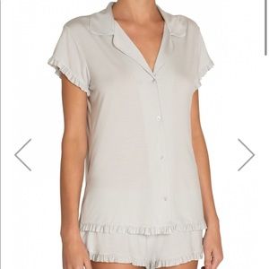 Eberjey Ruthie Short Ruffle Set